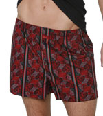 2xist Low Rise Mismatched Heart Woven Boxer